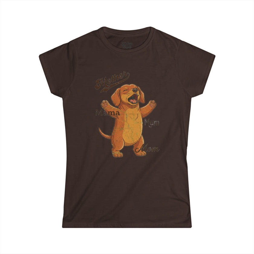Mother's Day Dachshund Mom Tee — Wiener Dog Mama T-Shirt