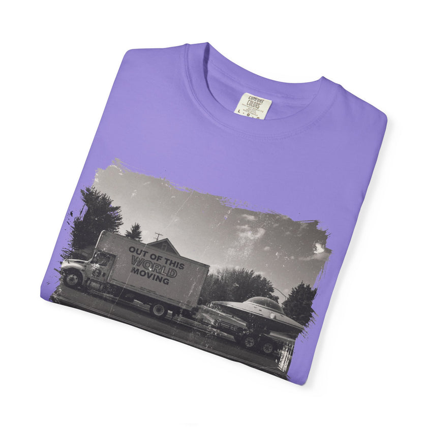 Out of This World Funny Tee — Alien Space Graphic T-Shirt