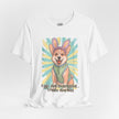 Easter Dog Tee — “Eggs Are Overrated...Treats Are Not” Corgi Retro Graphic T-Shirt