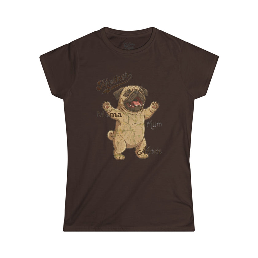 Pug Mama T-Shirt — Funny Mother's Day Pug Mom Tee