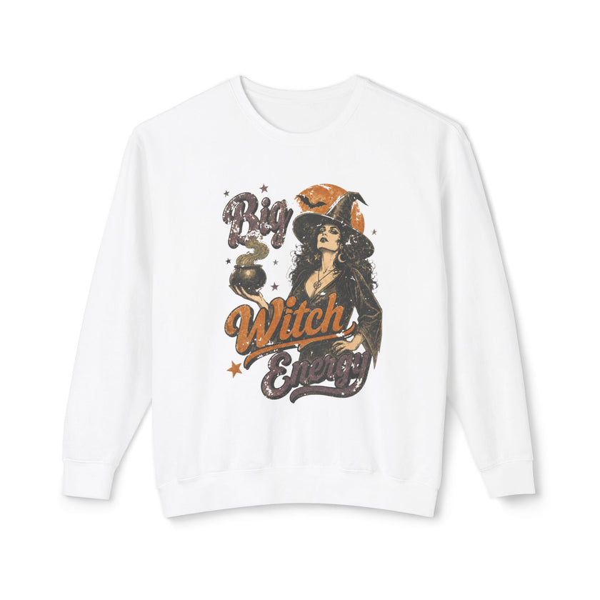 Big Witch Energy Sweatshirt | Vintage Witch Graphic, Halloween Vibe