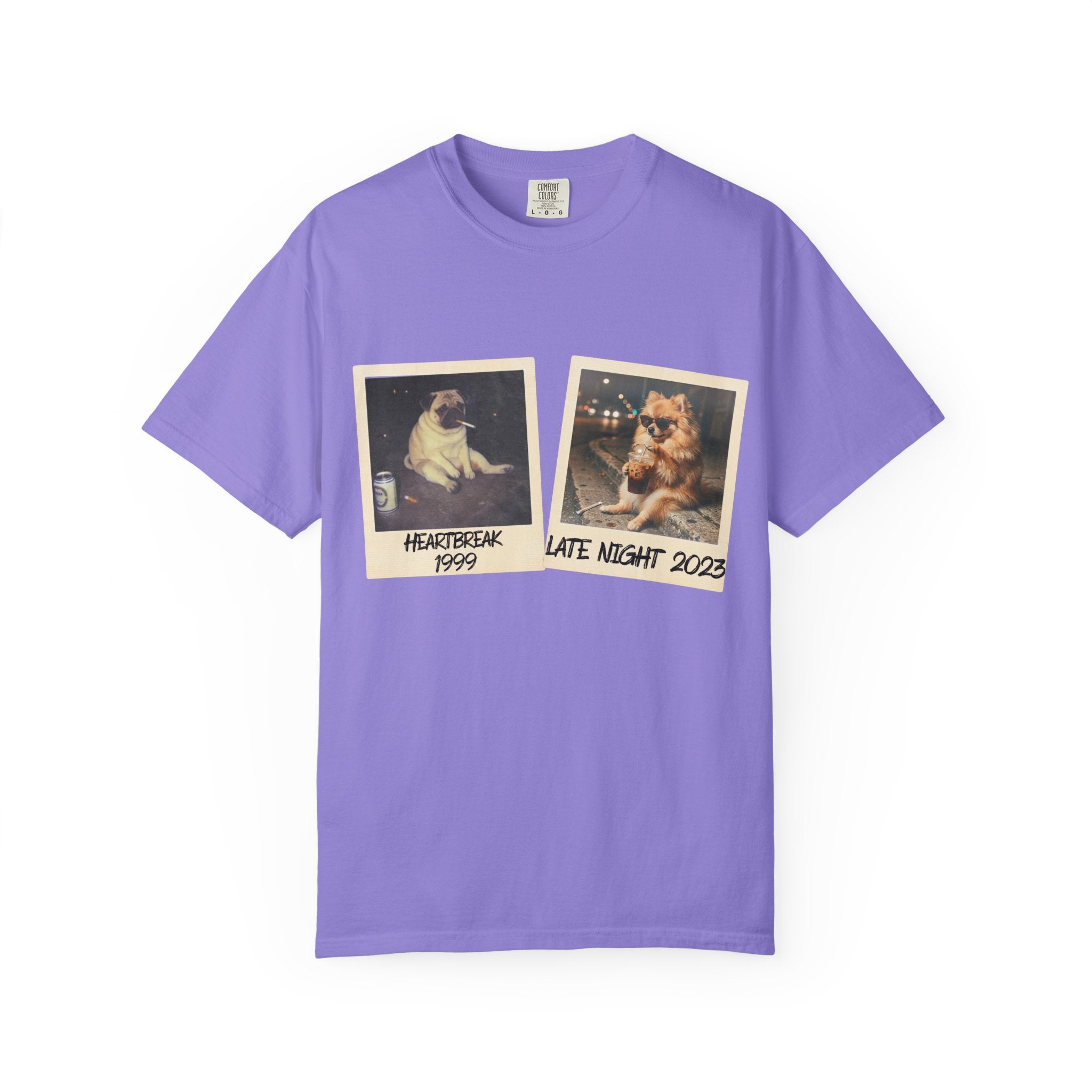 Personalized Polaroid Photo T-Shirt — Custom 2-Image Keepsake