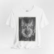 German Shepard Smoke Photo Tee — Vintage Pup Graphic T-Shirt