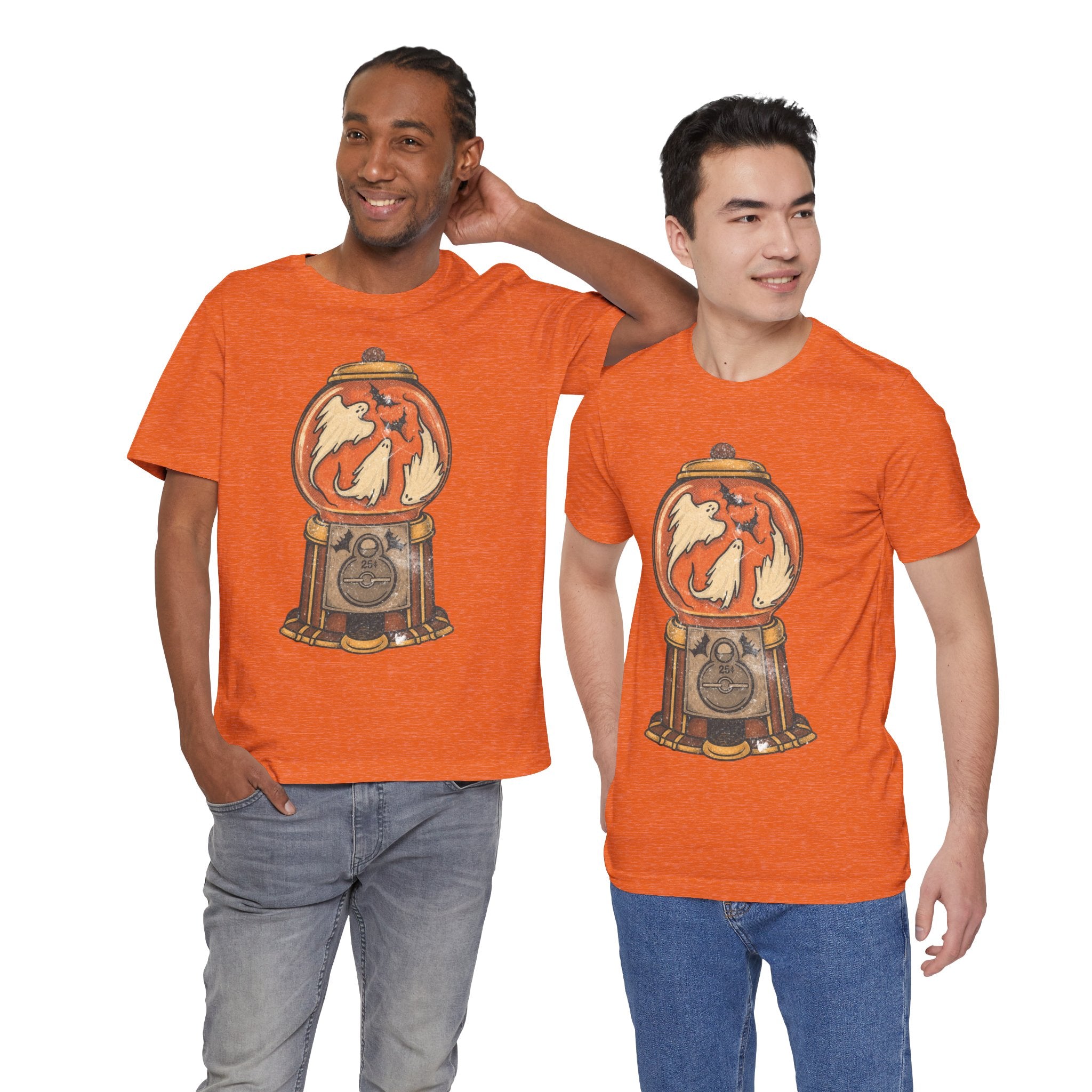 Gumball Ghosts Tee — Vintage Halloween Gumball Machine T-Shirt