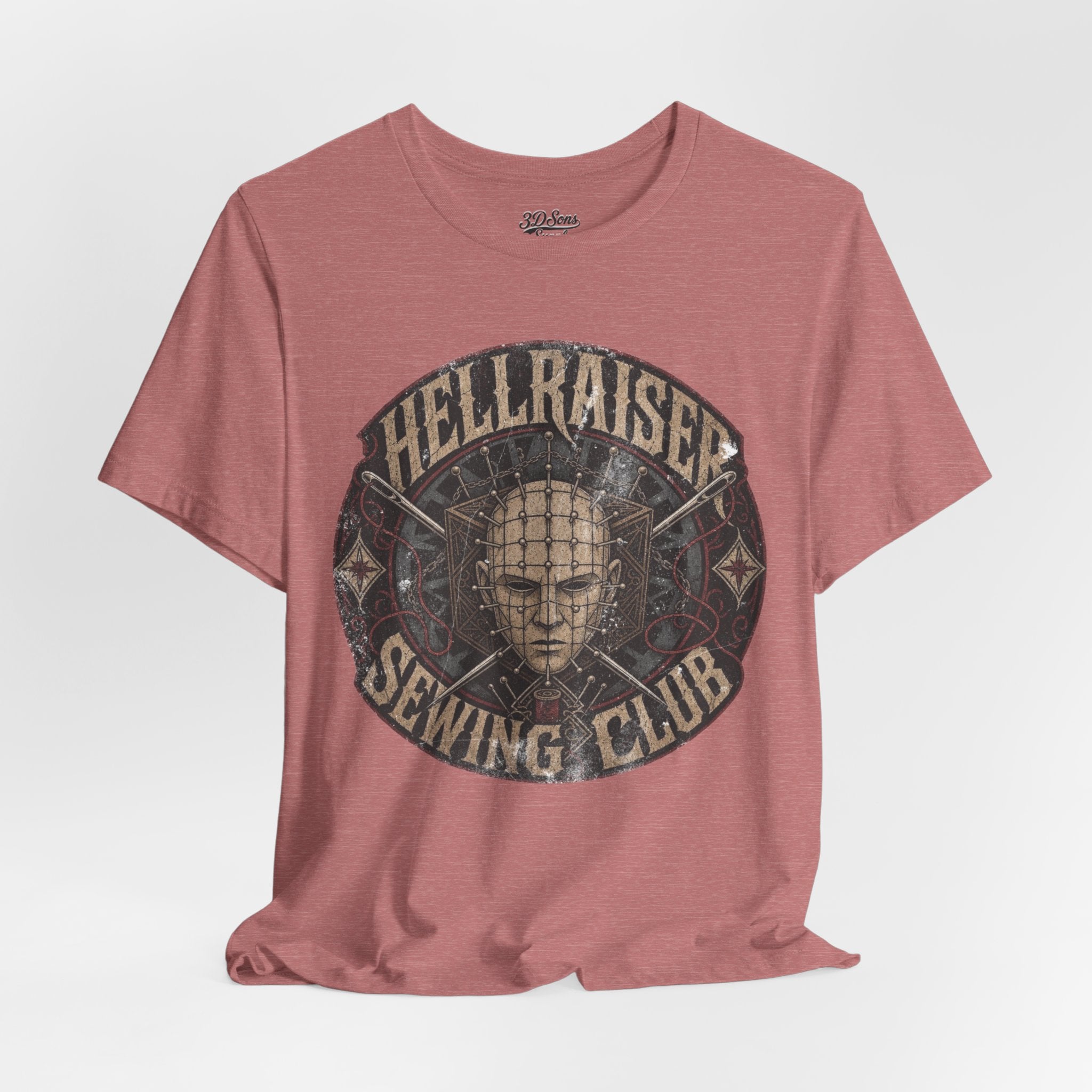 Hellraiser Sewing Club Tee - Vintage Horror Graphic T-Shirt