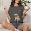 The Notorious P.U.G. T-Shirt — 'Ready for Bed' Pug Graphic Tee