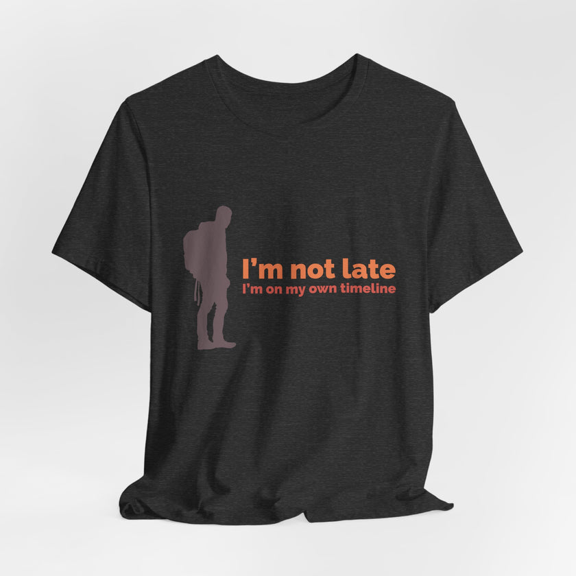 I'm On My Own Timeline Adventure Hiking Tee — Casual Outdoorsy Hiking Shirt