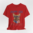 Happy 250 America! French Bulldog Patriotic T-Shirt