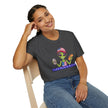 American Alien with Hot Dog and Beer T-Shirt | USA Flag Cap Fourth of July