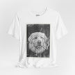Great Pyrenees Smoke Photo Tee — Vintage Pup Graphic T-Shirt