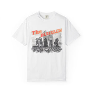 The Dudeles Dog Surfer T-Shirt | Doodle Breed Surfing Design