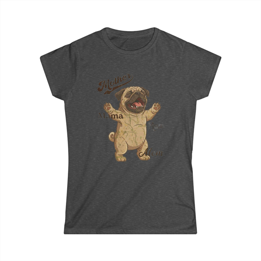 Pug Mama T-Shirt — Funny Mother's Day Pug Mom Tee