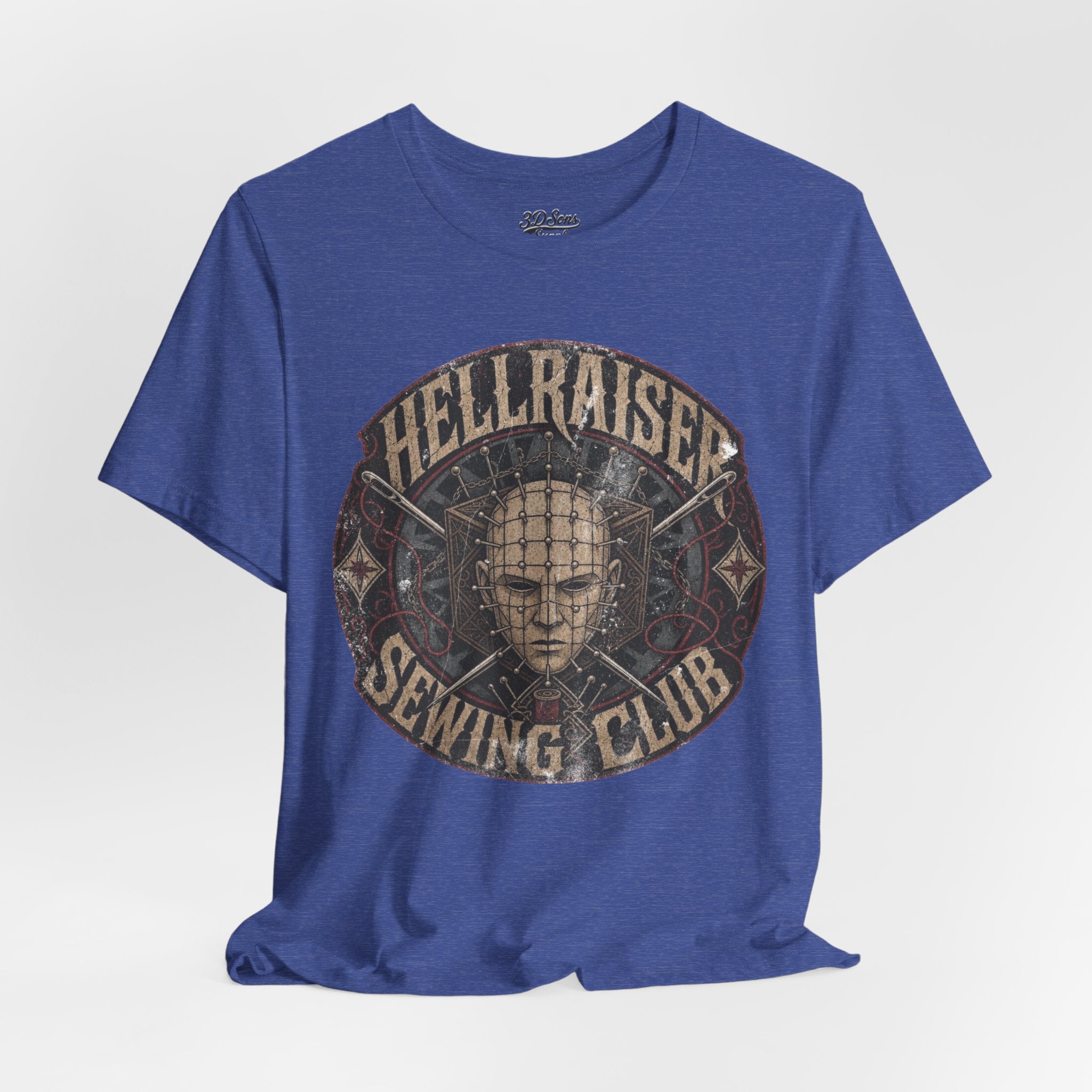 Hellraiser Sewing Club Tee - Vintage Horror Graphic T-Shirt
