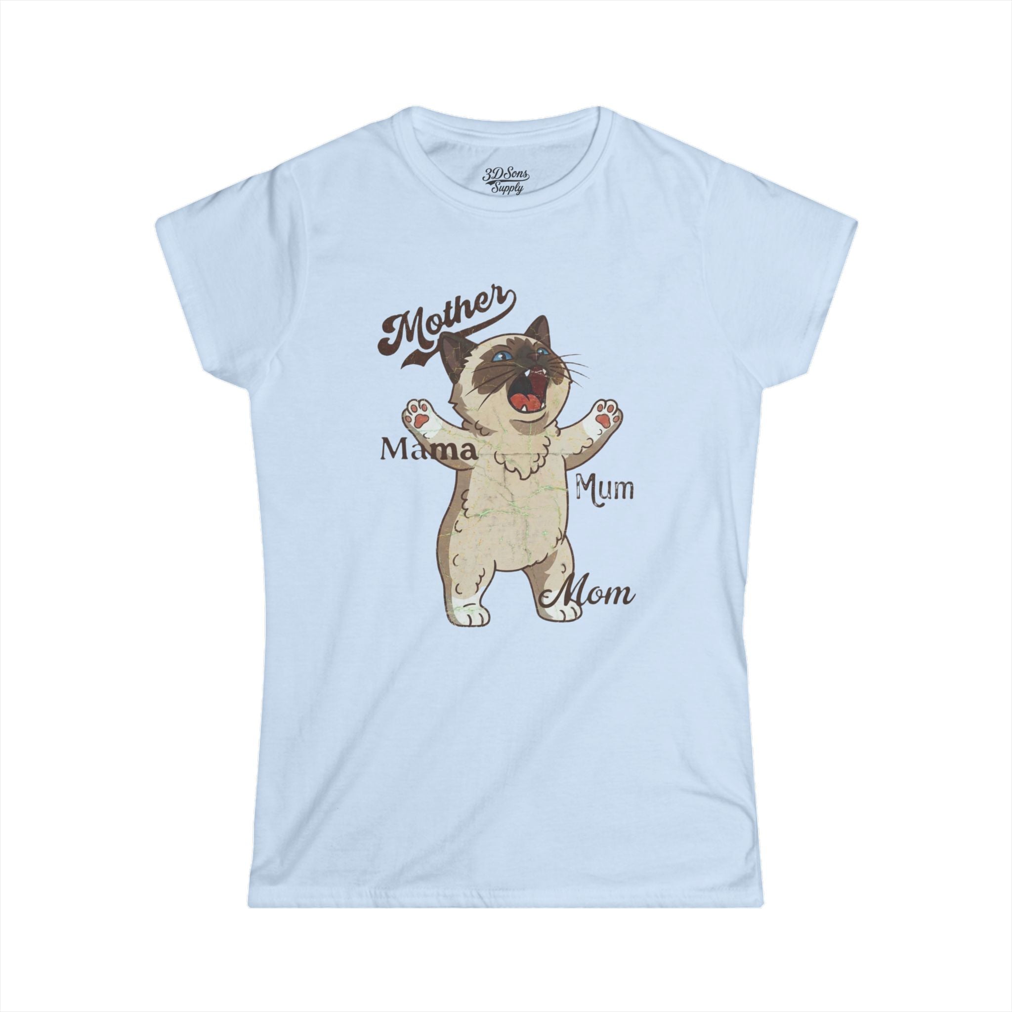 Ragdoll Cat Mama Mother's Day Tee
