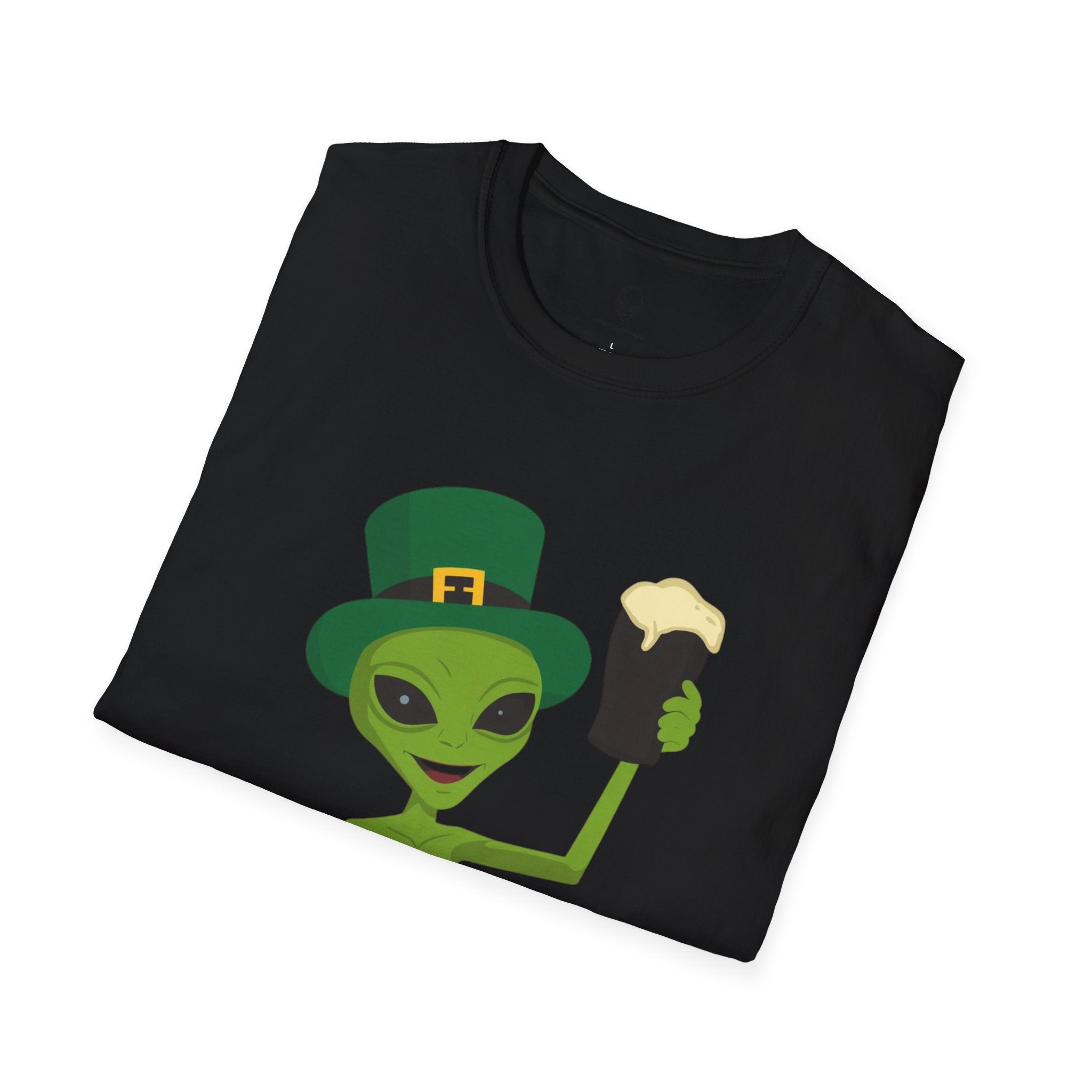 Alien Drinking Guinness Take Me To Your Guinness Tee Shirt, St. Patricks Day Alien