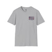 Dont Tread On Me Flag Tee Shirt American Gadsden Patriotic Independence Day Tee
