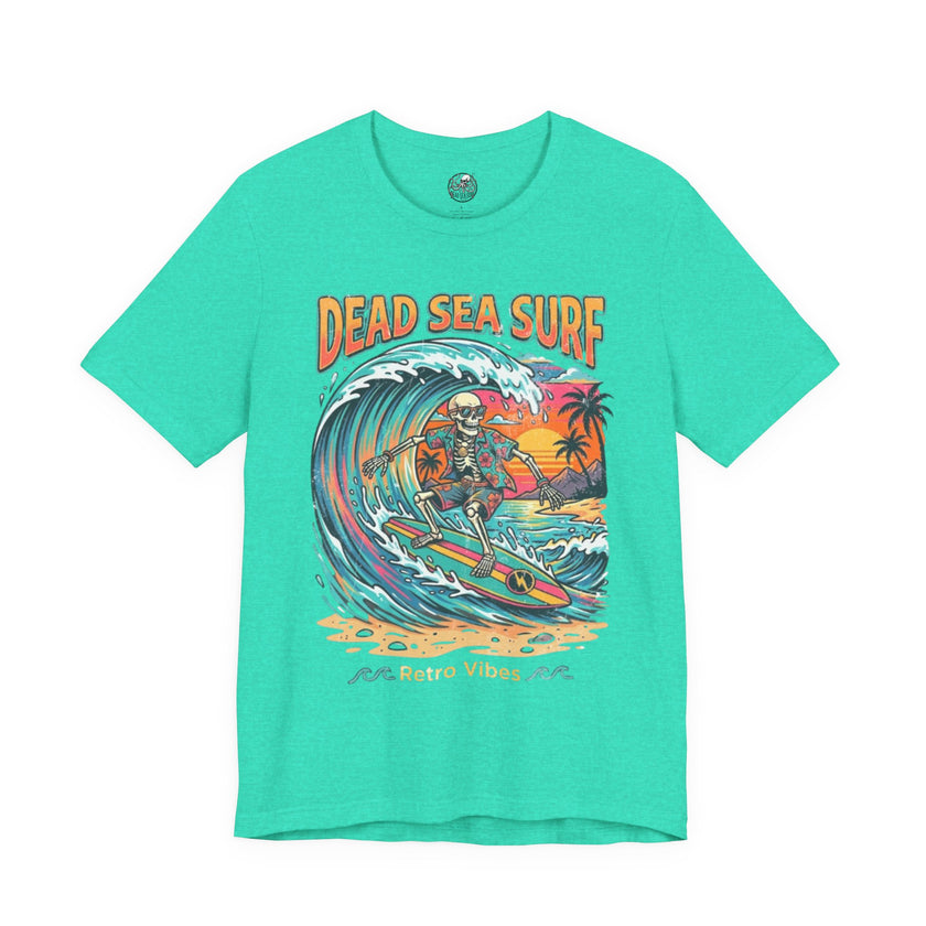 Dead Sea Surf Shark Attack T-Shirt | Bold Nautical Graphic Tee – 3D Sons Supply Co