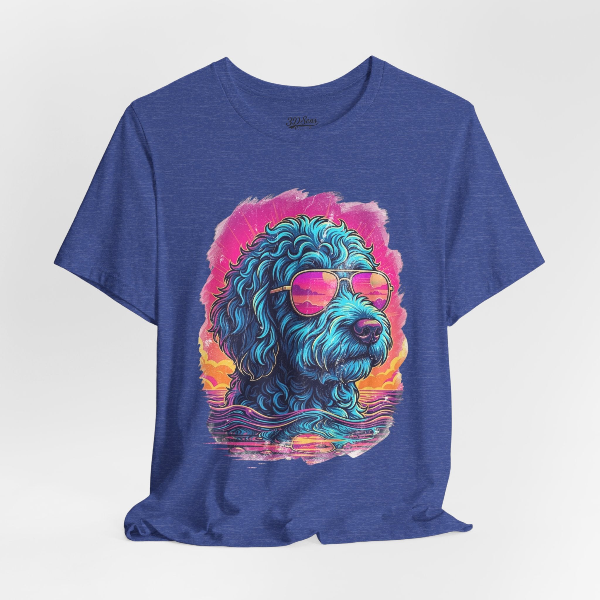Doodle Vice City 90s Retro Tee — Funny Vintage Style T-Shirt