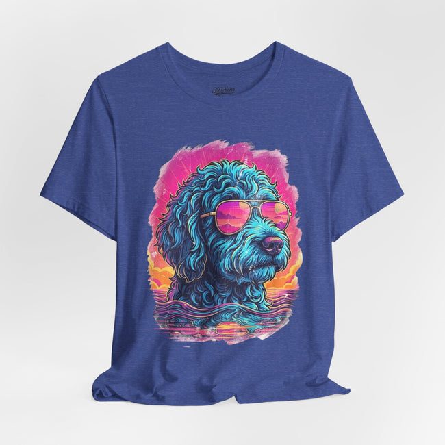 Doodle Vice City 90s Retro Tee — Funny Vintage Style T-Shirt