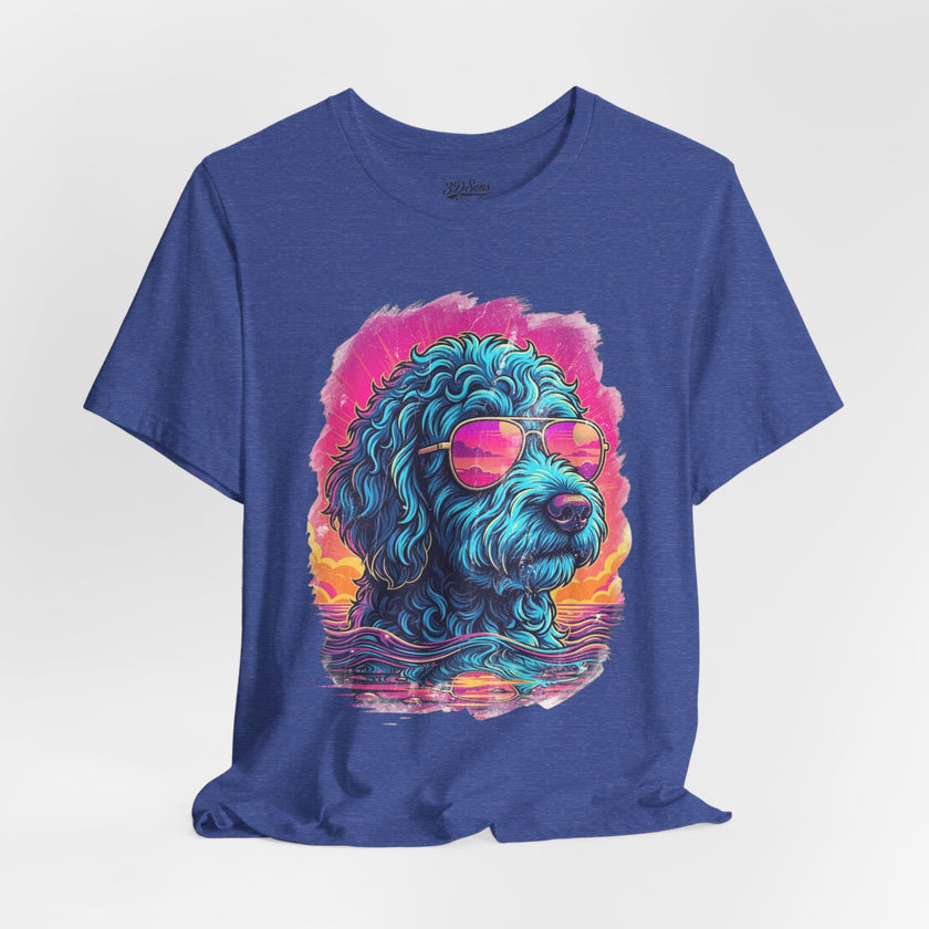 Doodle Vice City 90s Retro Tee — Funny Vintage Style T-Shirt