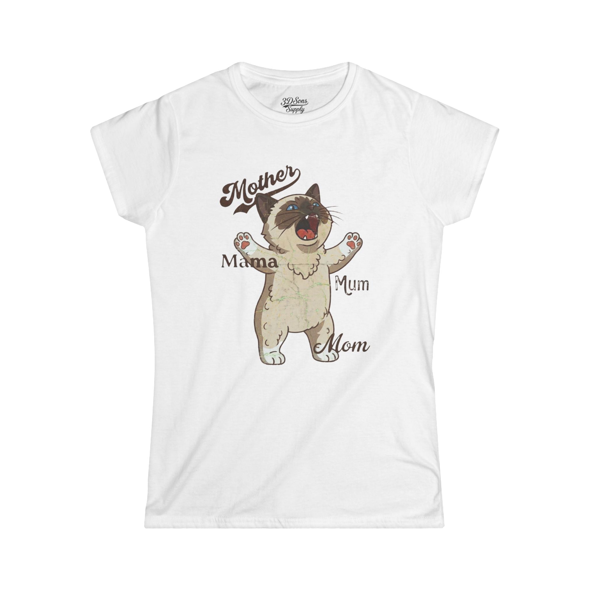 Ragdoll Cat Mama Mother's Day Tee