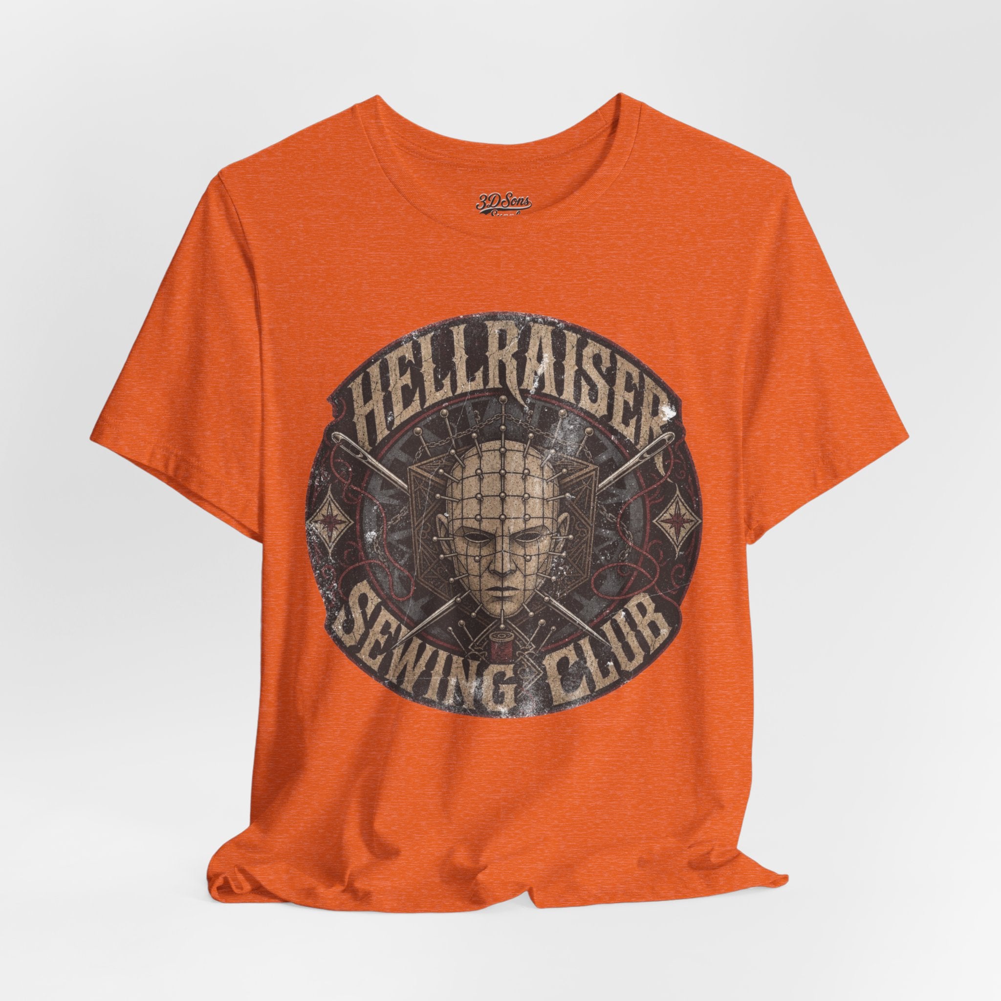 Hellraiser Sewing Club Tee - Vintage Horror Graphic T-Shirt