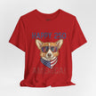 Happy 250 America! Corgi Sunglasses Patriotic Tee