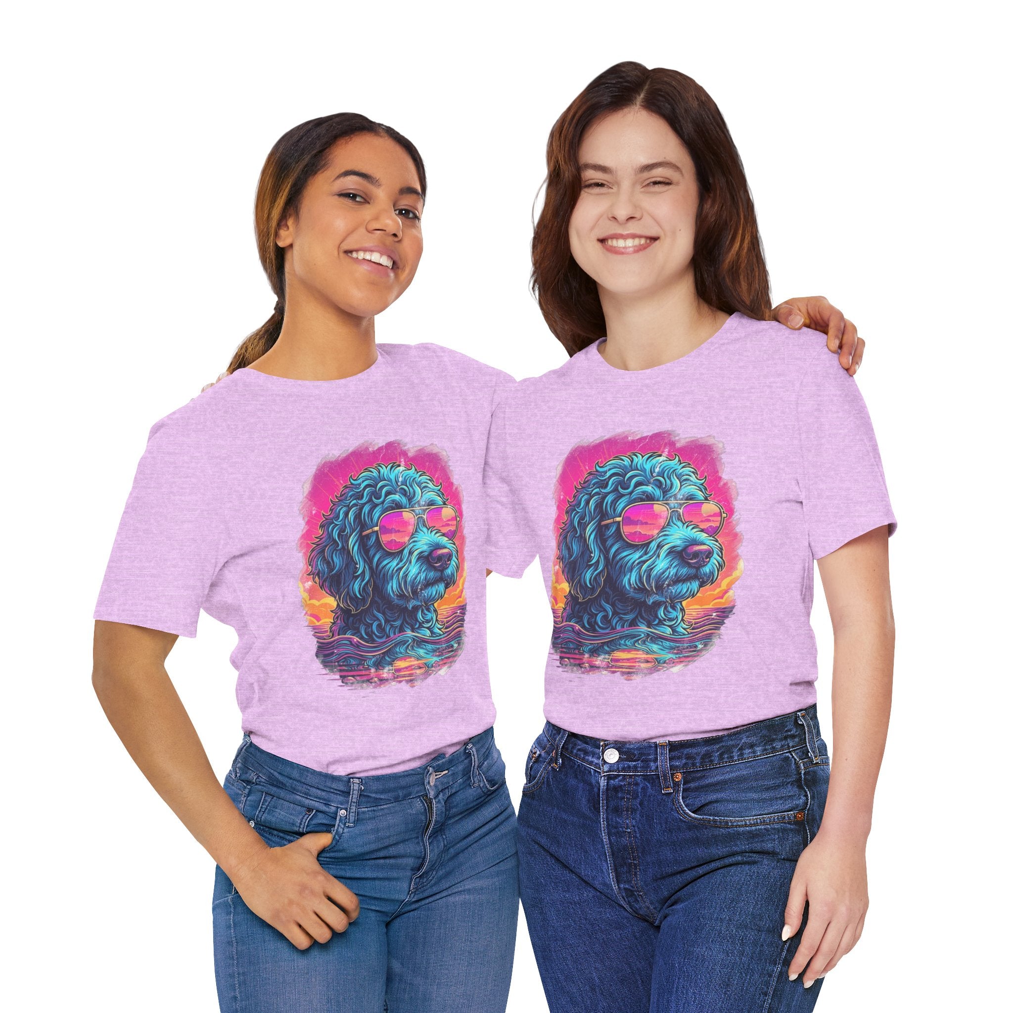 Doodle Vice City 90s Retro Tee — Funny Vintage Style T-Shirt