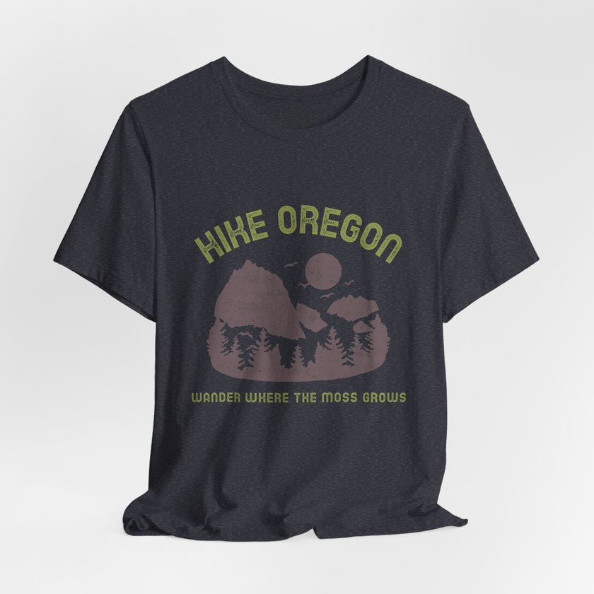 Hike Oregon Adventure Tee — Hiking Graphic T-Shirt