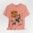 Witches Be Trippin' Halloween Tee - Cute Witch Cat Graphic T-Shirt