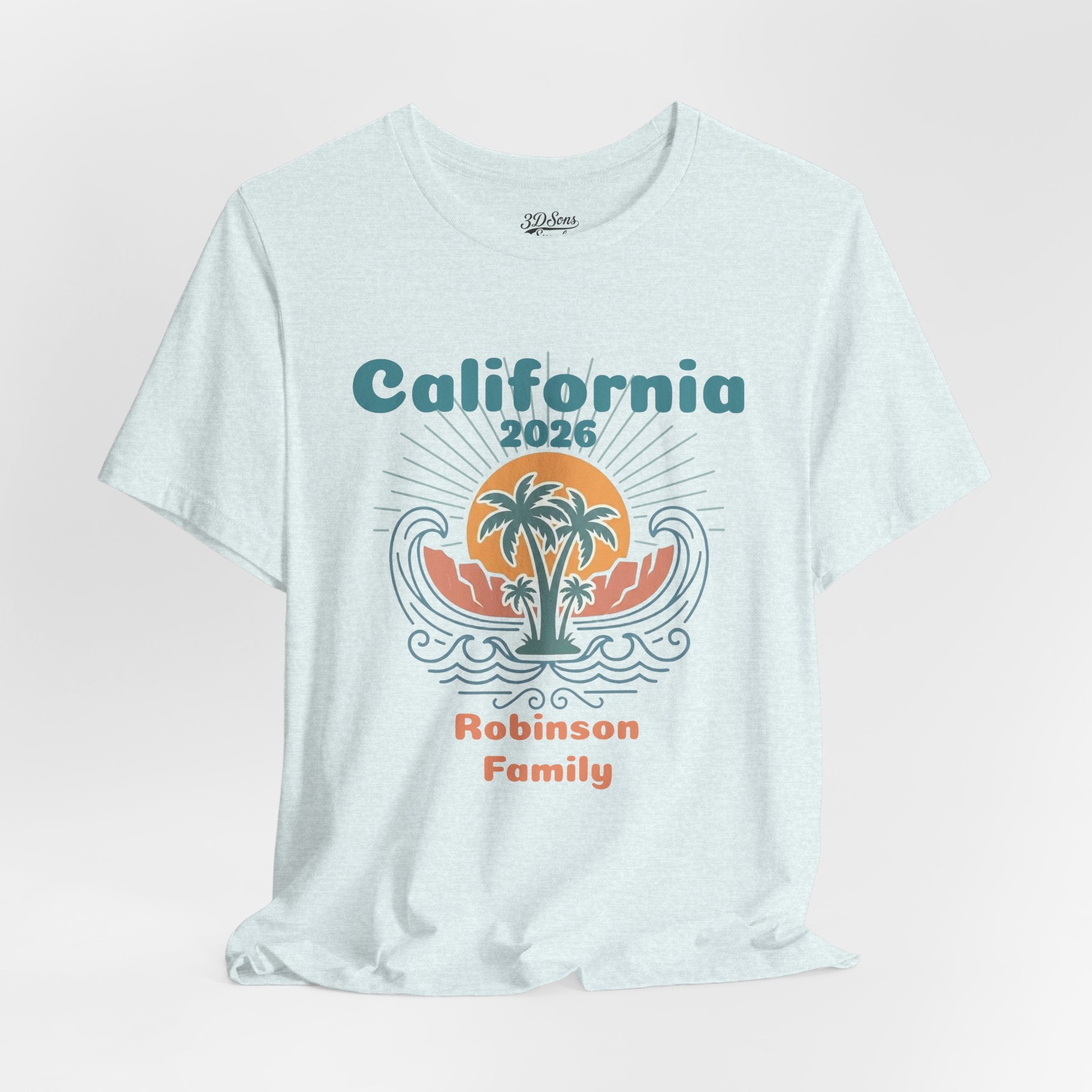 Personalized Family Vacation T-Shirt