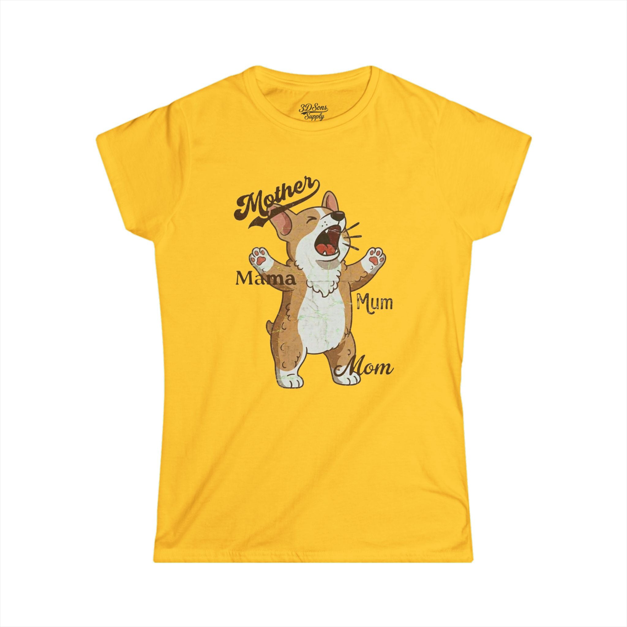 Corgi Mama Mother's Day Tee — Women's Corgi Mom T-Shirt