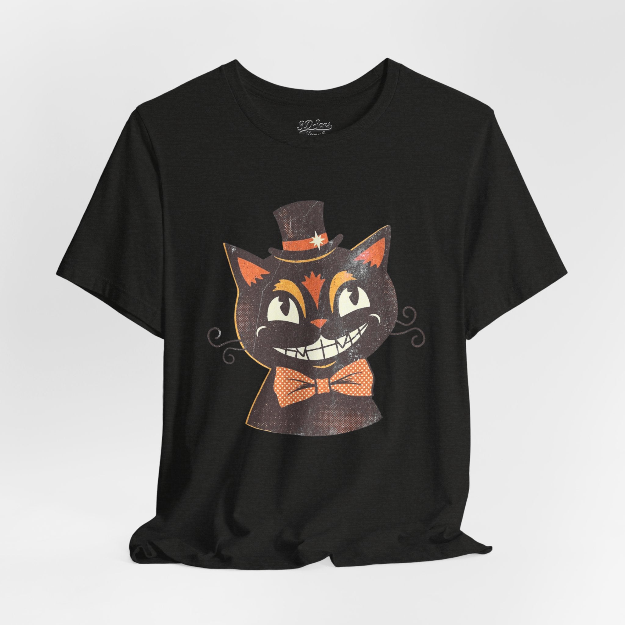 Vintage Halloween Cat Tee