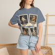 Personalized Polaroid Photo Tee — Custom Image & Text Options