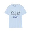 Dope Ass Dude Dad T-Shirt — D.A.D. Typography Father's Day Tee (Personalizable)