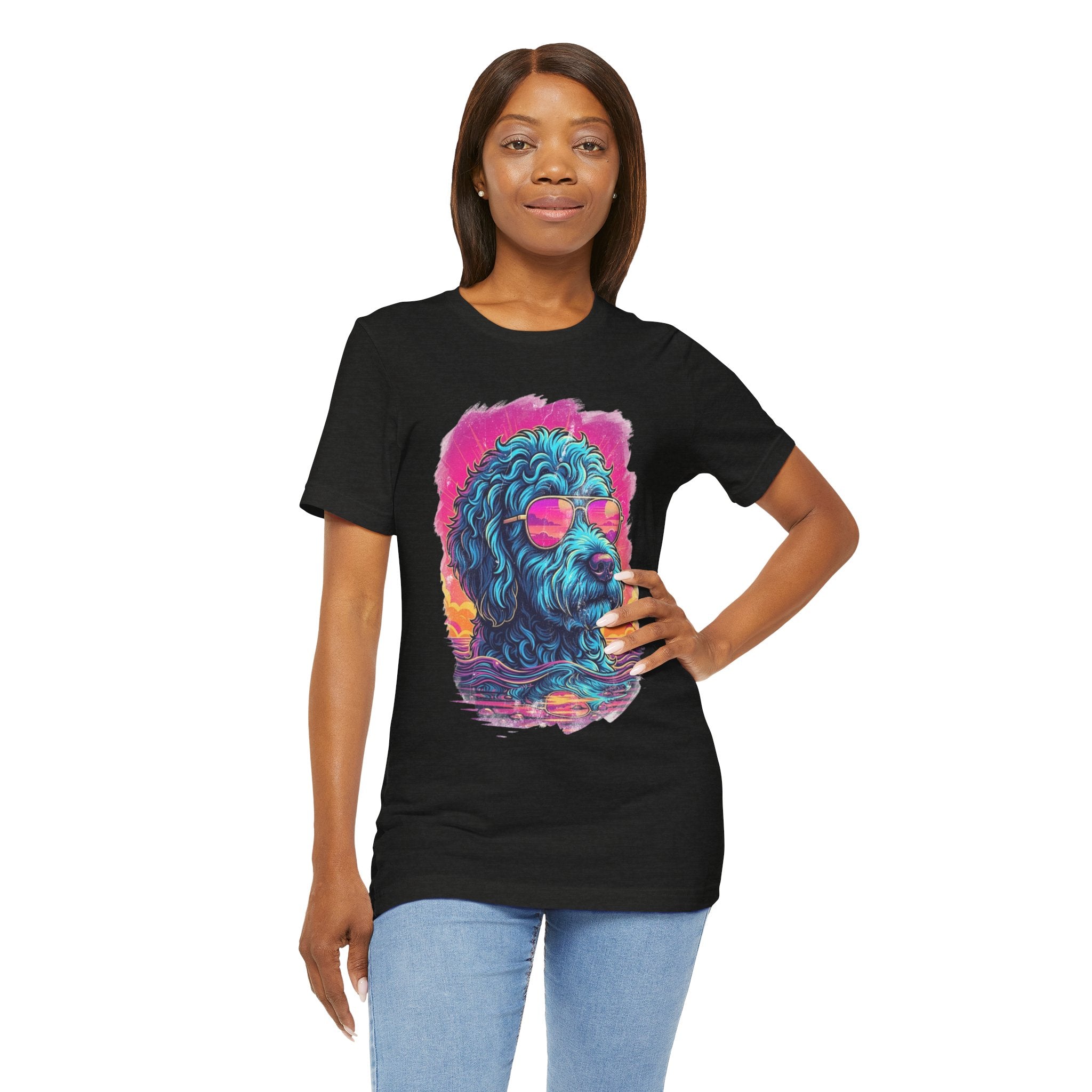 Doodle Vice City 90s Retro Tee — Funny Vintage Style T-Shirt