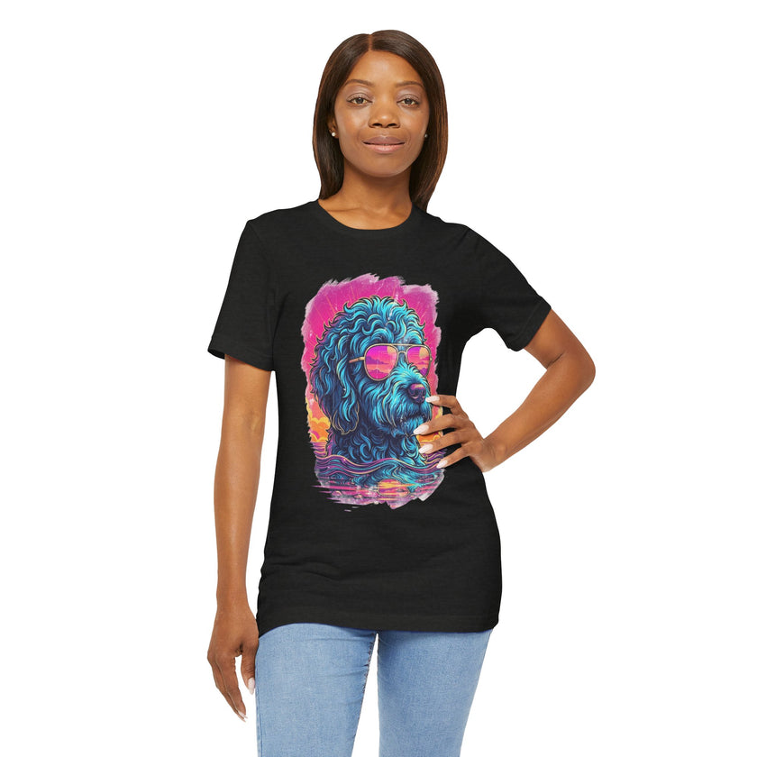 Doodle Vice City 90s Retro Tee — Funny Vintage Style T-Shirt