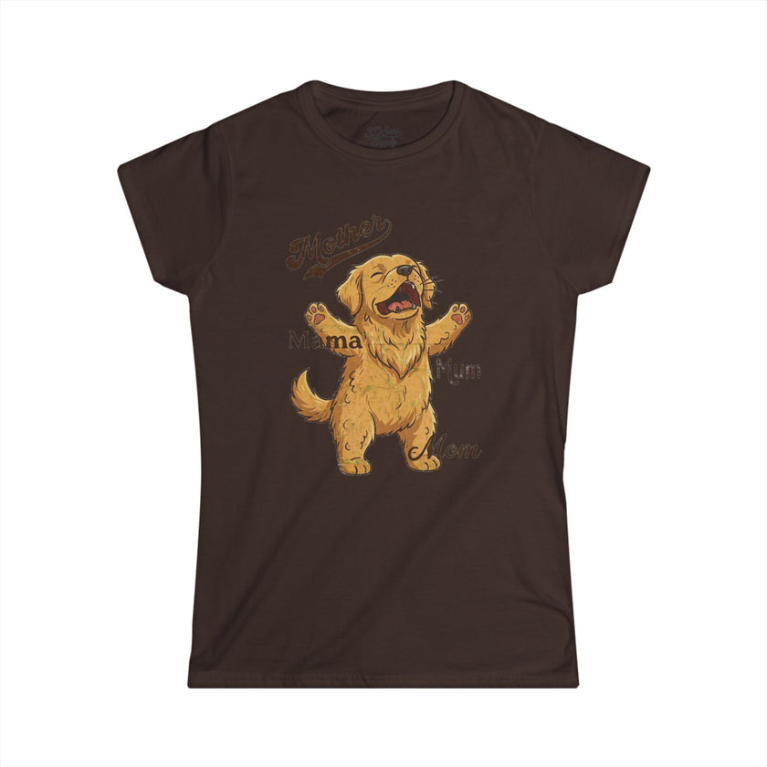 Golden Retriever Mom T-Shirt — Mother's Day Dog Mama Tee