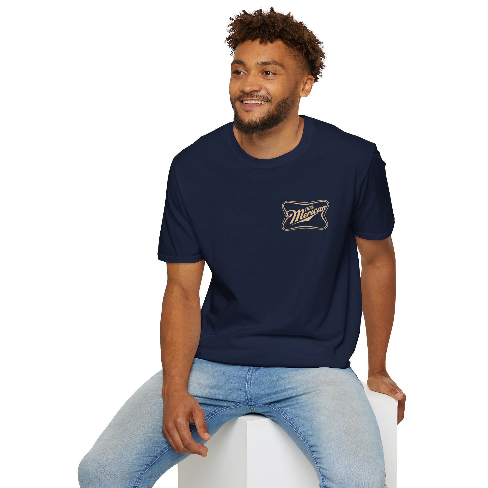 100% Merican Patriotic T-Shirt | American Flag, Fourth of July