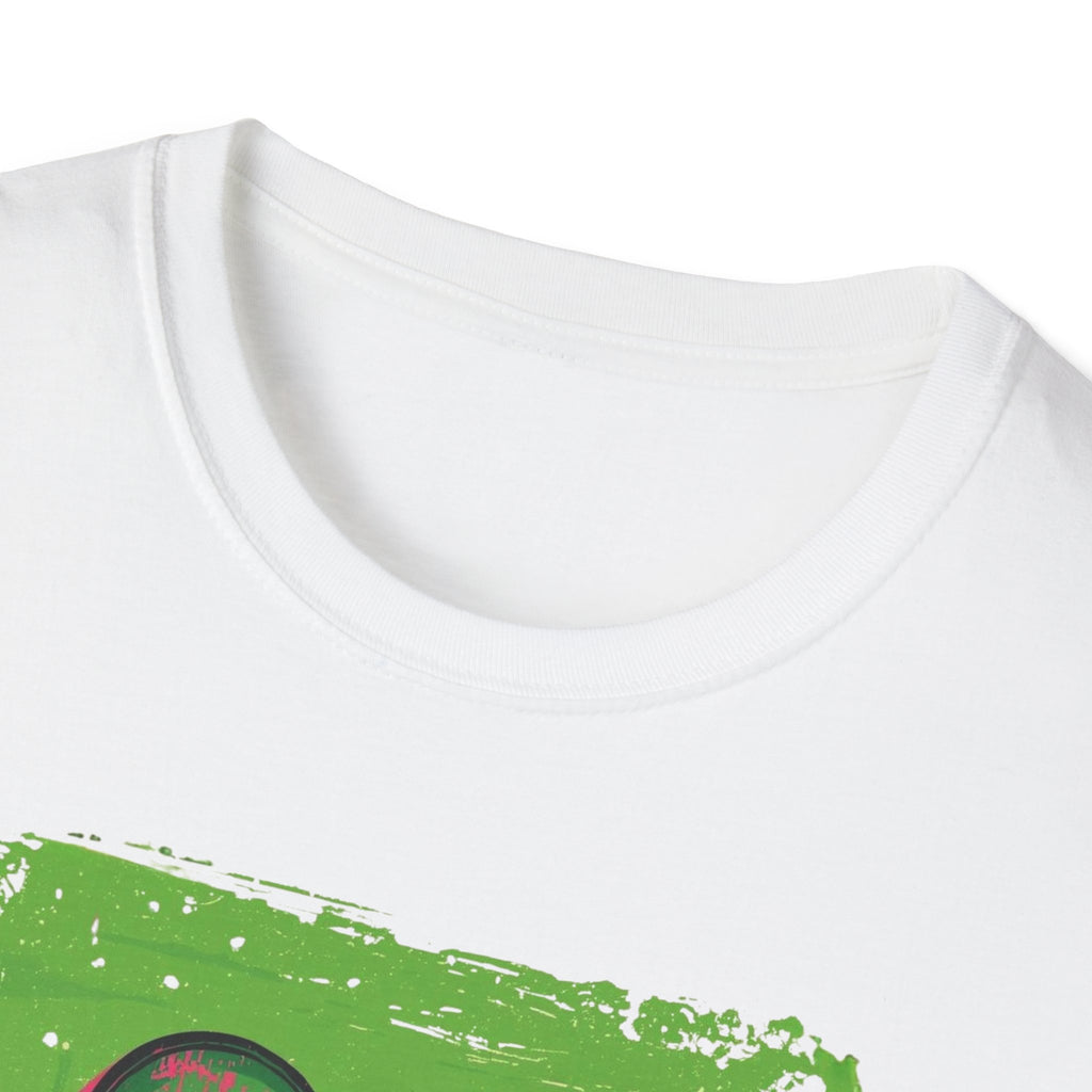 Green Four Leaf Clover Lucky Tee Shirt, St. Patrick's Day Shamrock Tee Women