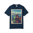 Crater Lake Alien & Bigfoot T-Shirt — National Park Adventure Tee
