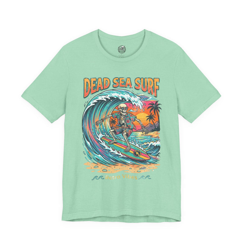 Dead Sea Surf Shark Attack T-Shirt | Bold Nautical Graphic Tee – 3D Sons Supply Co