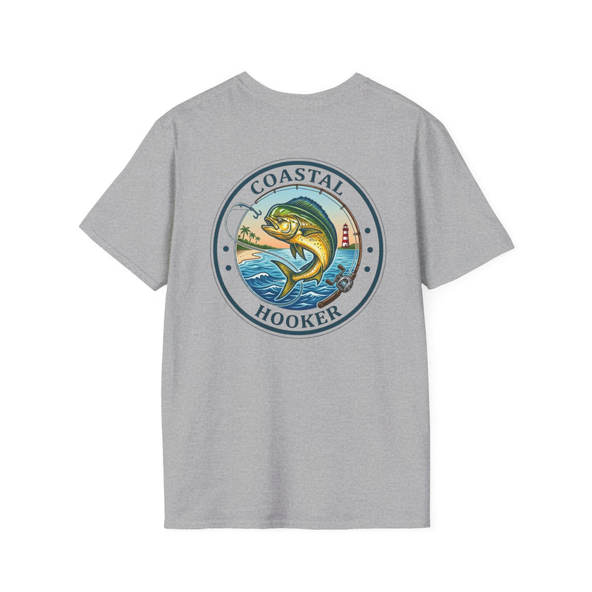 Coastal Hooker Tropical Dorado T-Shirt | Fishing Graphic Tee – 3D Sons Supply Co