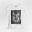 German Shepard Smoke Photo Tee — Vintage Pup Graphic T-Shirt
