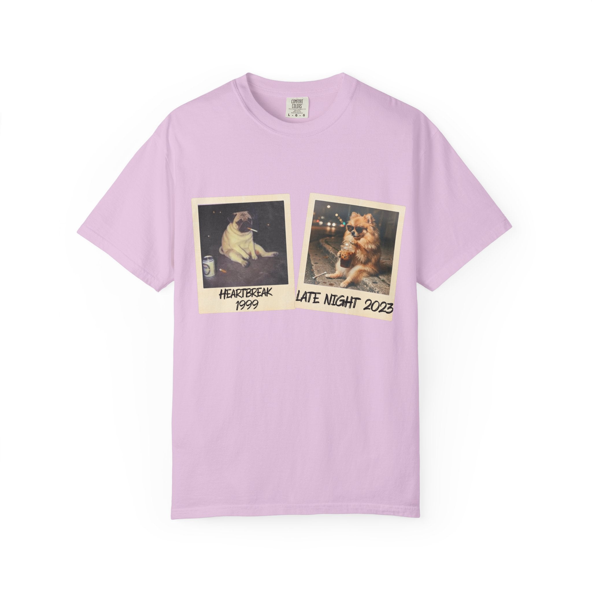 Personalized Polaroid Photo T-Shirt — Custom 2-Image Keepsake