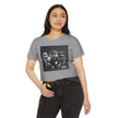 Hip Hop Kittens 90s Album Cover Crop Top | Funny Cat Graphic Tee – 3D Sons Supply Co