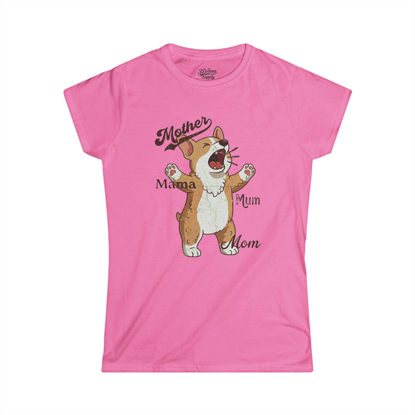 Corgi Mama Mother's Day Tee — Women's Corgi Mom T-Shirt