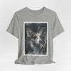 Smoking Corgi Graphic Tee – Retro Dog Portrait T-Shirt