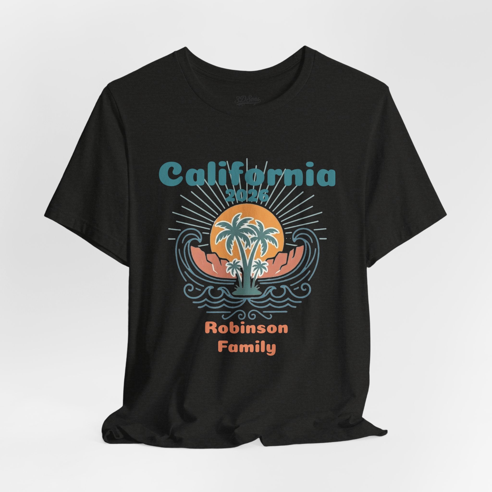 Personalized Family Vacation T-Shirt