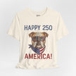 Patriotic Bulldog Tee - 
